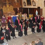 Eglise de  Domme 2012 - Concert commun liturgie orthodoxe